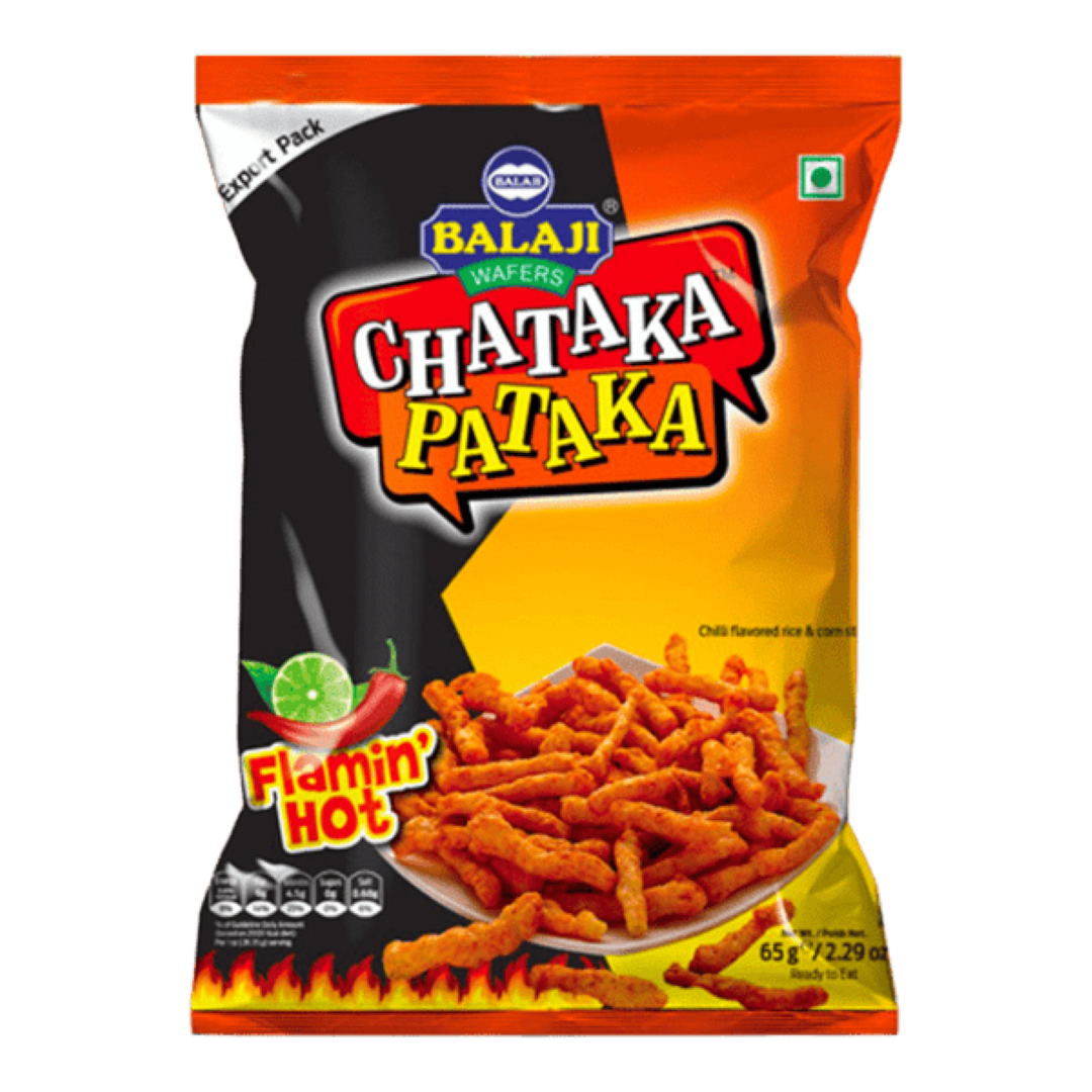 CHATAKA PATAKA FLAMING HOT 65G